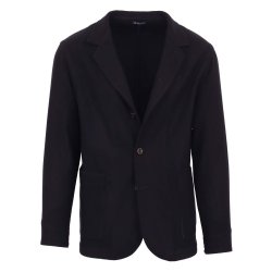 FINAMORE Jakke Frans Uld Navy