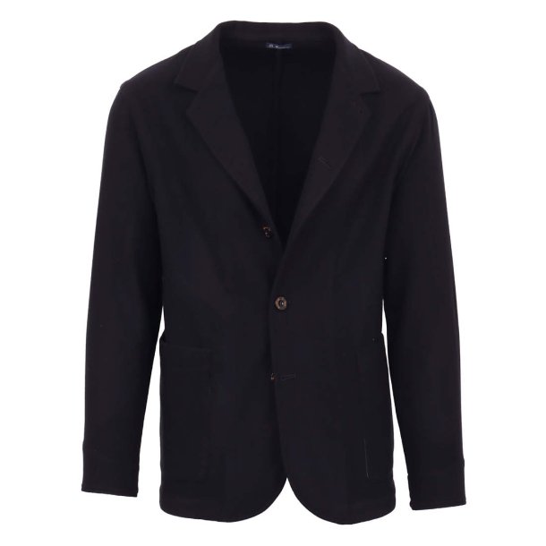 FINAMORE Jakke Frans Uld Navy