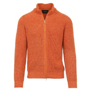 GRAN SASSO Cardigan Patent Orange Melange