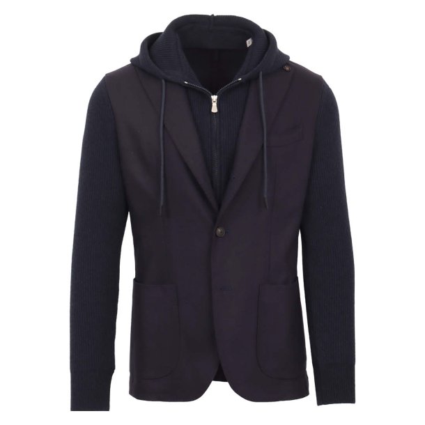 GRAN SASSO Jakke Hybrid Navy