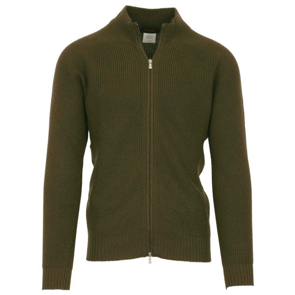 GRAN SASSO Cardigan Rain Wool Grn