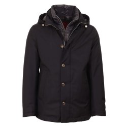 MONTECORE Jakke Dun Uld Navy