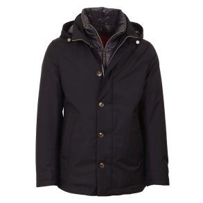 MONTECORE Jakke Dun Uld Navy