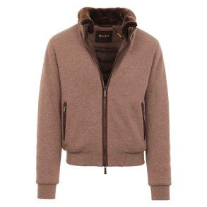 MOORER Jakke Bellati Taupe 