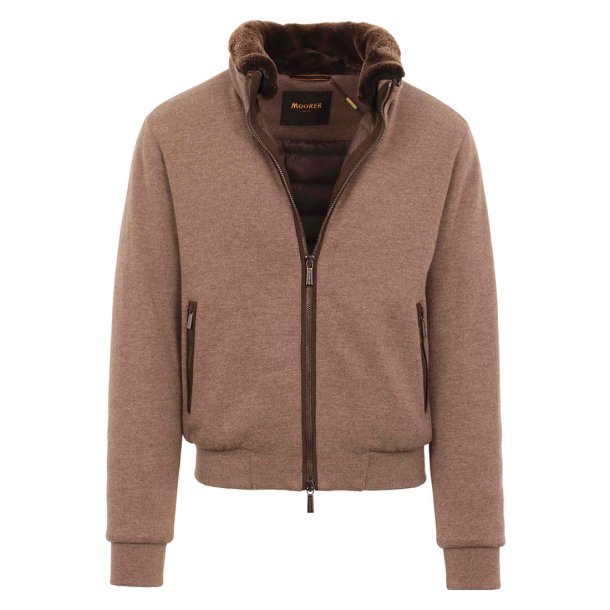MOORER Jakke Bellati Taupe 