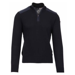 PAUL &amp; SHARK Half Zip Bomuld Navy