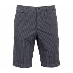 PT TORINO Bermuda Stribet Navy | Gr