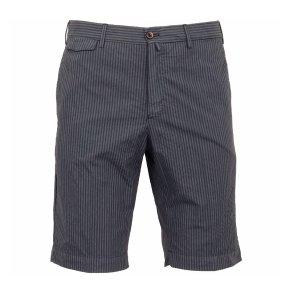 PT TORINO Bermuda Stribet Navy | Gr