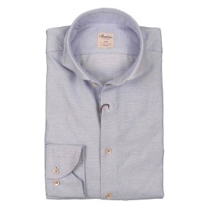 STENSTRM'S Skjorte Fitted Flannel Lys Bl