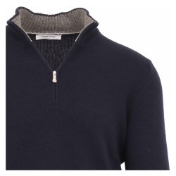 GRAN SASSO Half Zip Navy