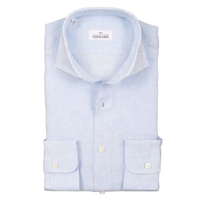 ALESSANDRO GHERARDI Skjorte H�r Lysebl�