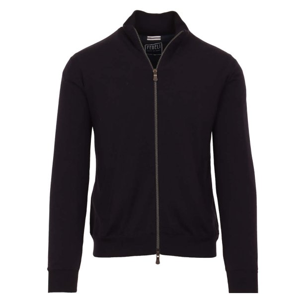 FEDELI Cardigan Paros Windstopper Navy