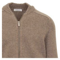 GRAN SASSO Cardigan Super Geelong Lysebrun