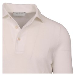 GRAN SASSO Polo One Piece Collar Hvid