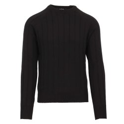 GRAN SASSO Strik Cashmere Struktur Strib Sort