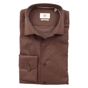 ETERNA 1863 Skjorte Modern Fit Brun