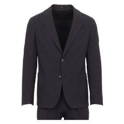 DRESSLER Jakkest Seersucker Marine