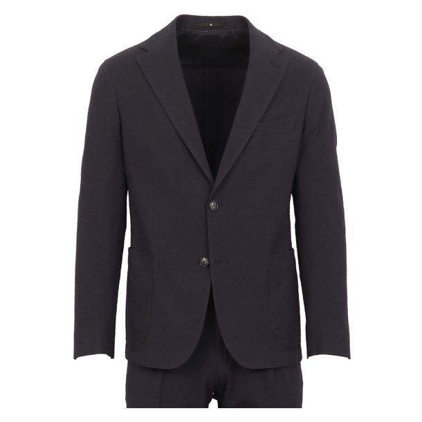 DRESSLER Jakkest Seersucker Marine