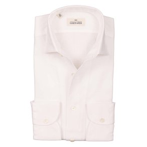 ALESSANDRO GHERARDI Skjorte One Piece Collar Hvid 