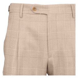 BERWICH Bukser Prince of Wales Tern Beige