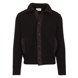 GRAN SASSO Cardigan Shearling Sort 