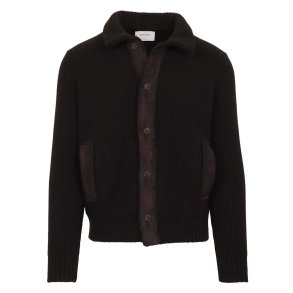 GRAN SASSO Cardigan Shearling Sort 