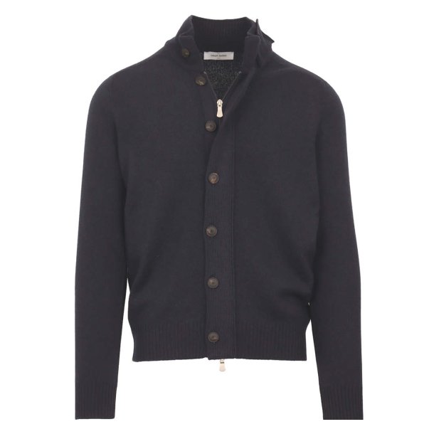 GRAN SASSO Cardigan Vespa Navy