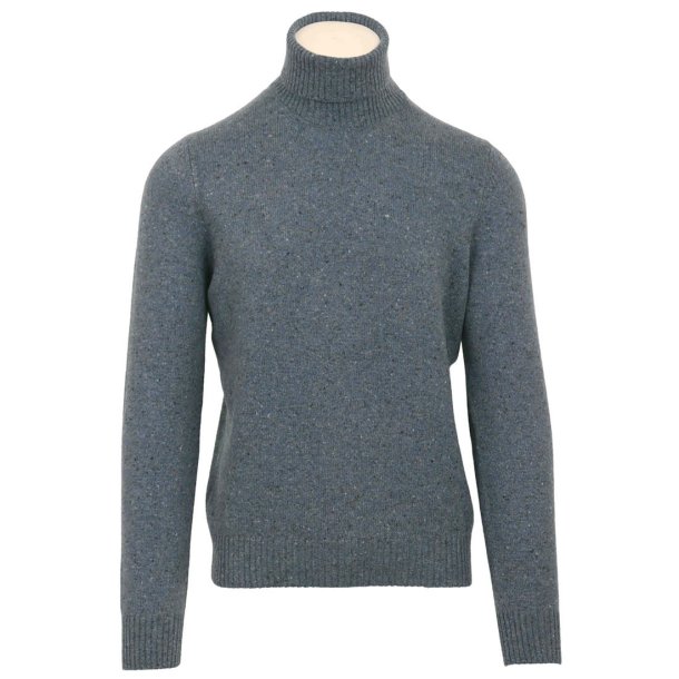 GRAN SASSO Rullekrave Donegal Indigo