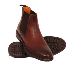 MAGNANNI St�vle Chelsea Grained Marron