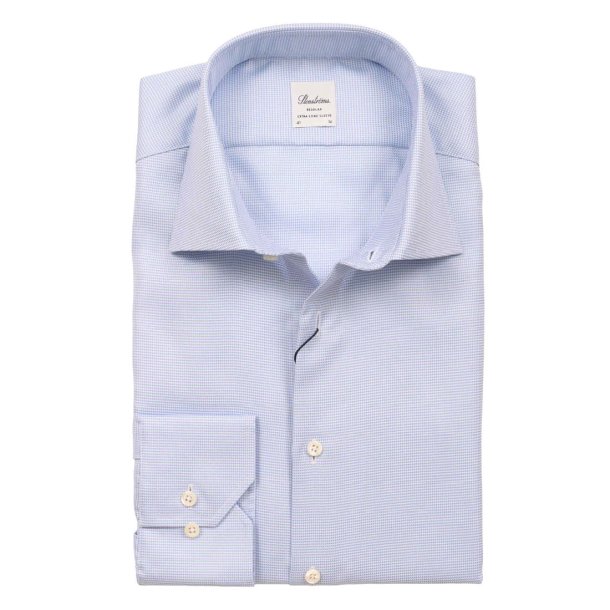 STENSTR�M'S Skjorte Regular Extra Long Sleeve Lysebl�