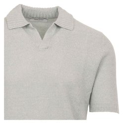 GRAN SASSO Open Collar Hr | Bomuld Mint 