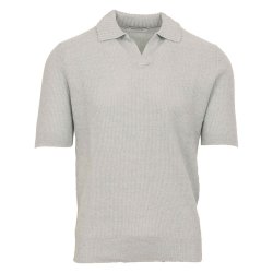 GRAN SASSO Open Collar Hr | Bomuld Mint 