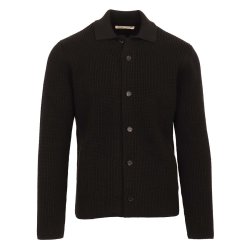 MAURIZIO BALDASSARI Overshirt Brenta Sort