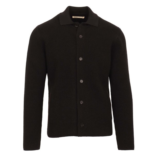 MAURIZIO BALDASSARI Overshirt Brenta Sort