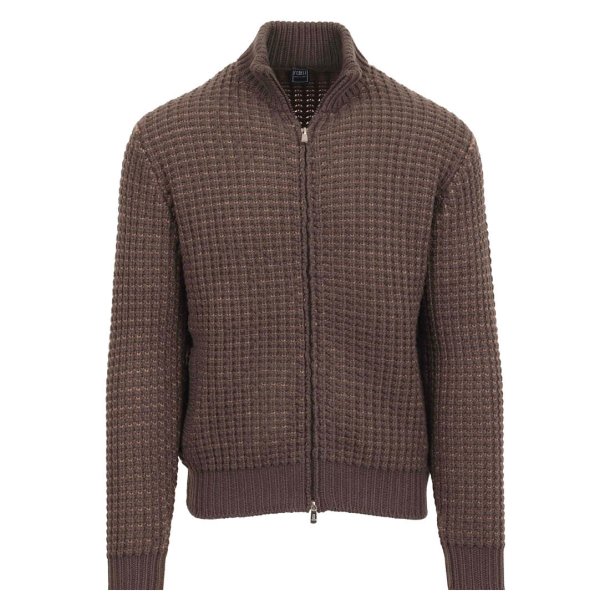 FEDELI Cardigan Basket Weave