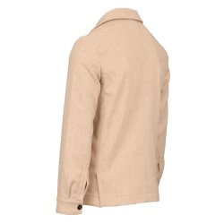 ALESSANDRO GHERARDI Overshirt Jackie Sildeben Sand
