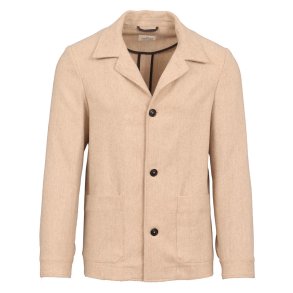 ALESSANDRO GHERARDI Overshirt Jackie Sildeben Sand