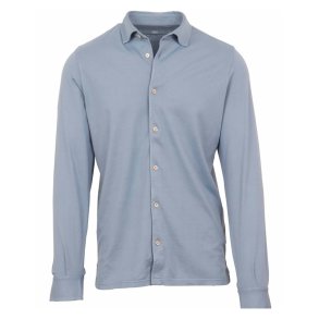 FEDELI Skjorte Jason Jersey Skyblue