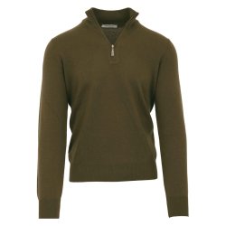 GRAN SASSO Half Zip Grn