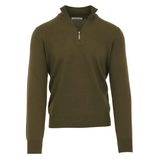 GRAN SASSO Half Zip Grn