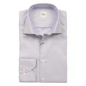 STENSTR�M'S Skjorte Slim Stribet Bl�