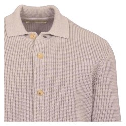 MAURIZIO BALDASSARI Overshirt Brenta Pearl Grey