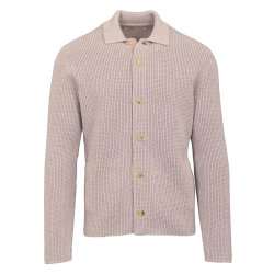 MAURIZIO BALDASSARI Overshirt Brenta Pearl Grey