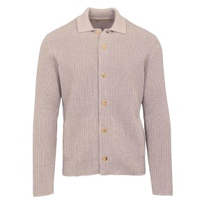 MAURIZIO BALDASSARI Overshirt Brenta Pearl Grey