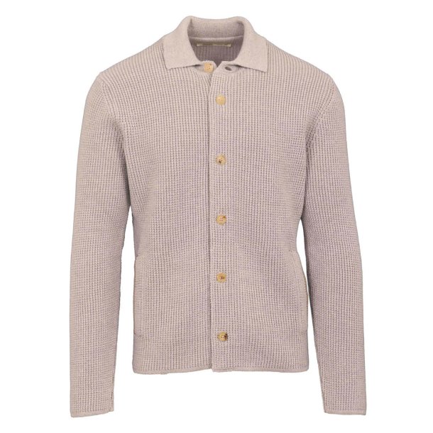 MAURIZIO BALDASSARI Overshirt Brenta Pearl Grey