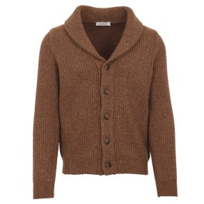GRAN SASSO Cardigan Donegal Brun