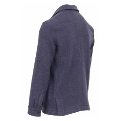 ALESSANDRO GHERARDI Overshirt Jackie Tweed Indigo