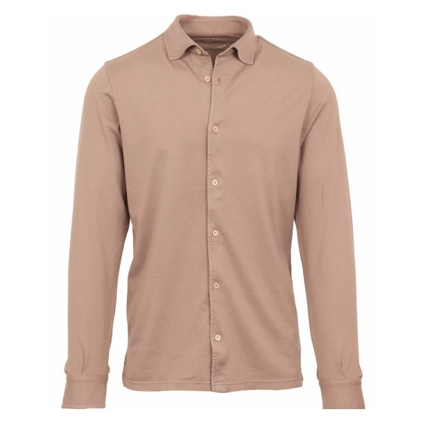 FEDELI Skjorte Jason Jersey Beige