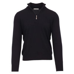 GRAN SASSO Half Zip Navy