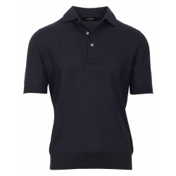 GRAN SASSO Polo Pique Silke Navy